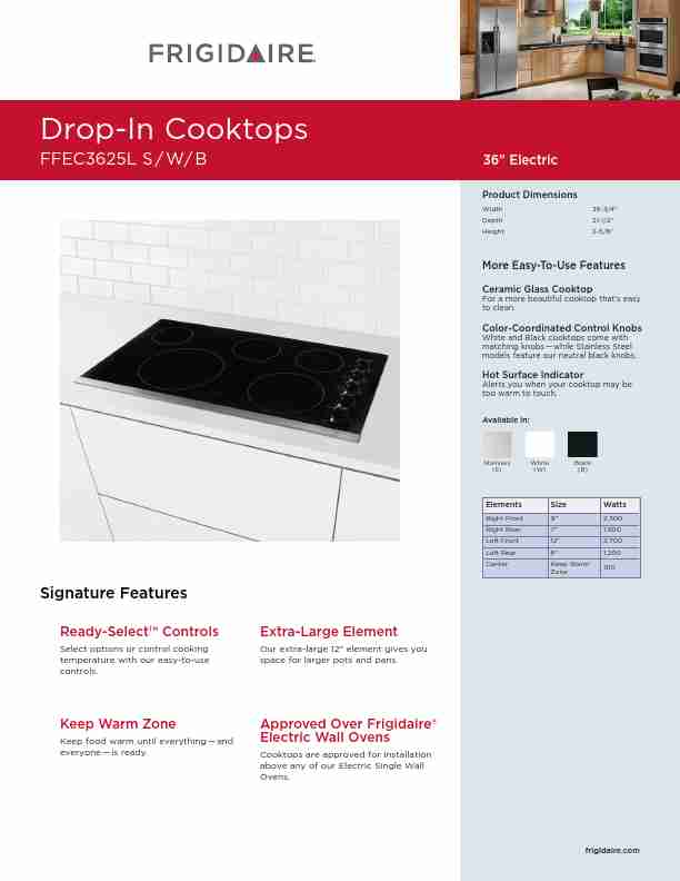 Frigidaire Cooktop FFEC3625L-page_pdf